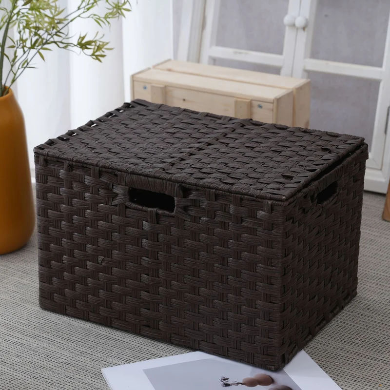 Aufbewahrungsbox aus robustem Flechtmaterial Skanto