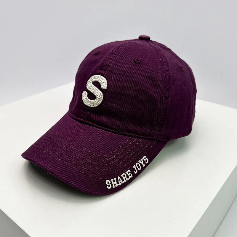 Herren Lässige Baumwollkappe im Used-Look Skanto