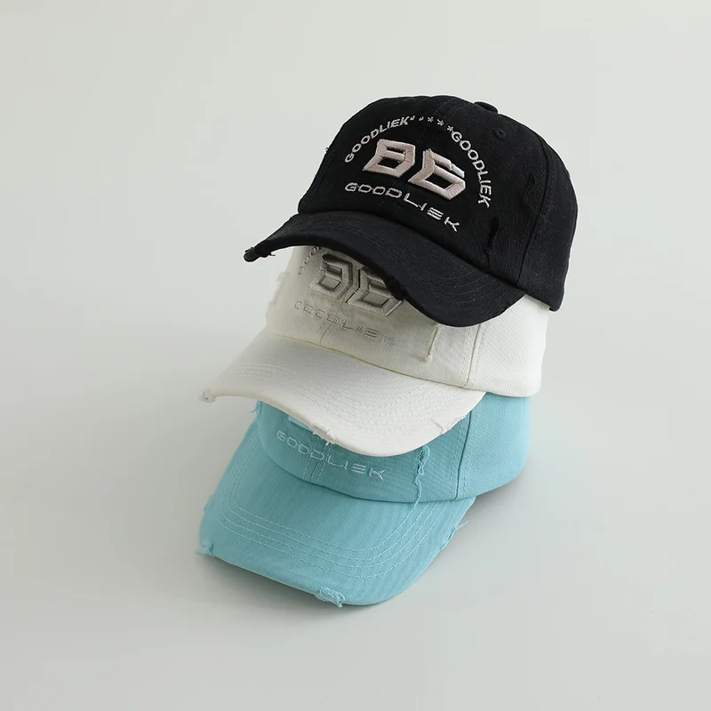 Unisex Distressed Grafik-Baseballkappe Skanto