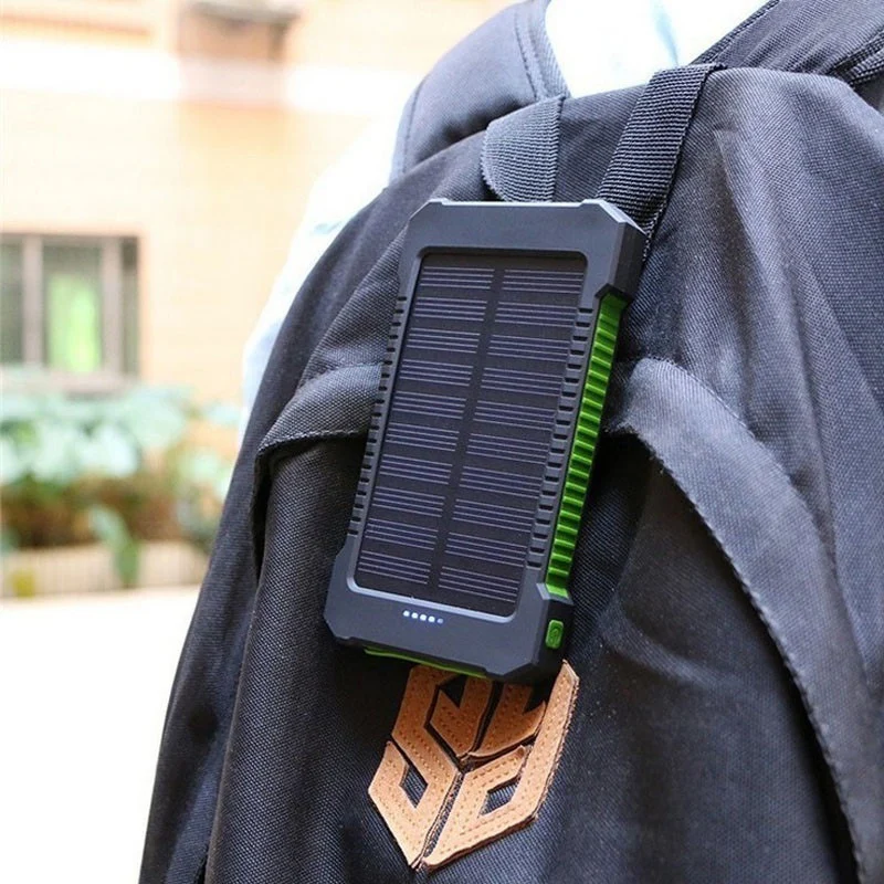 Solar-Powerbank mit hoher Ladeeffizienz und robustem Gehäuse Skanto