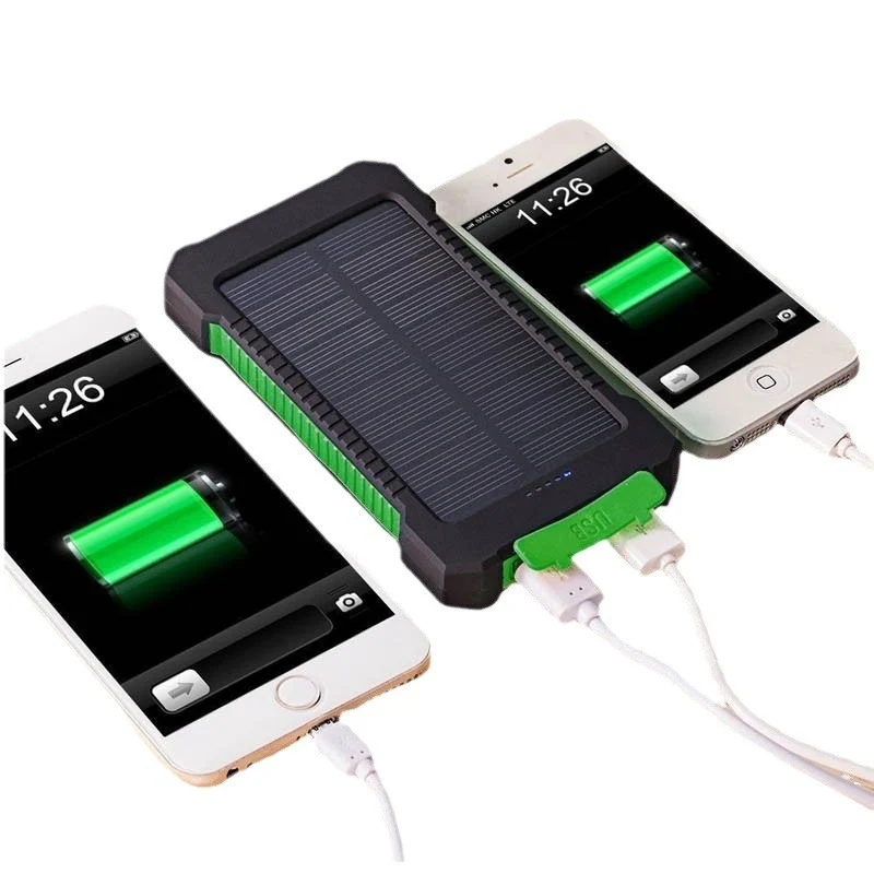 Solar-Powerbank mit hoher Ladeeffizienz und robustem Gehäuse Skanto
