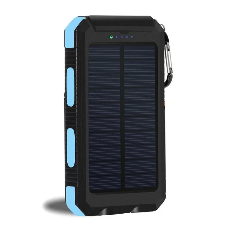 Solar-Powerbank mit hoher Ladeeffizienz und robustem Gehäuse Skanto