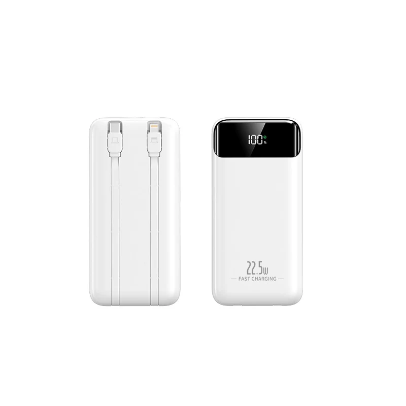 Powerbank mit Schnellladefunktion und digitaler Leistungsanzeige Skanto