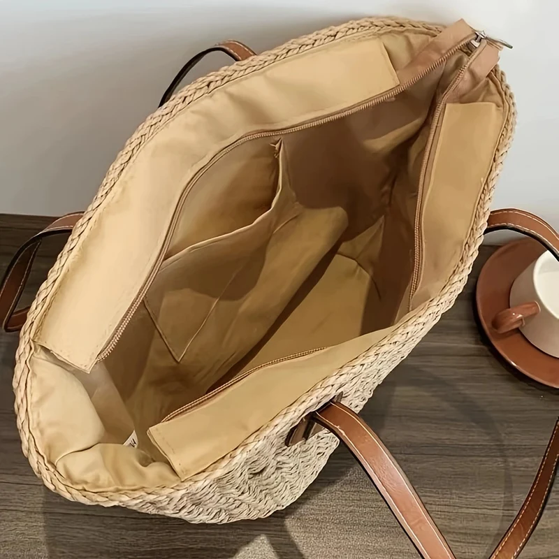 Elegante und geräumige Shopping- und Strandtasche Skanto