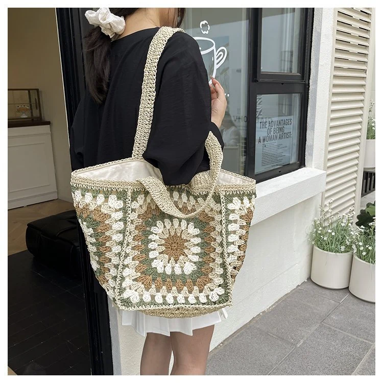 Gehäkelte Shopper-Tasche Skanto