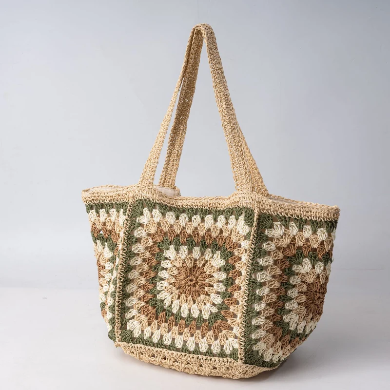 Gehäkelte Shopper-Tasche Skanto