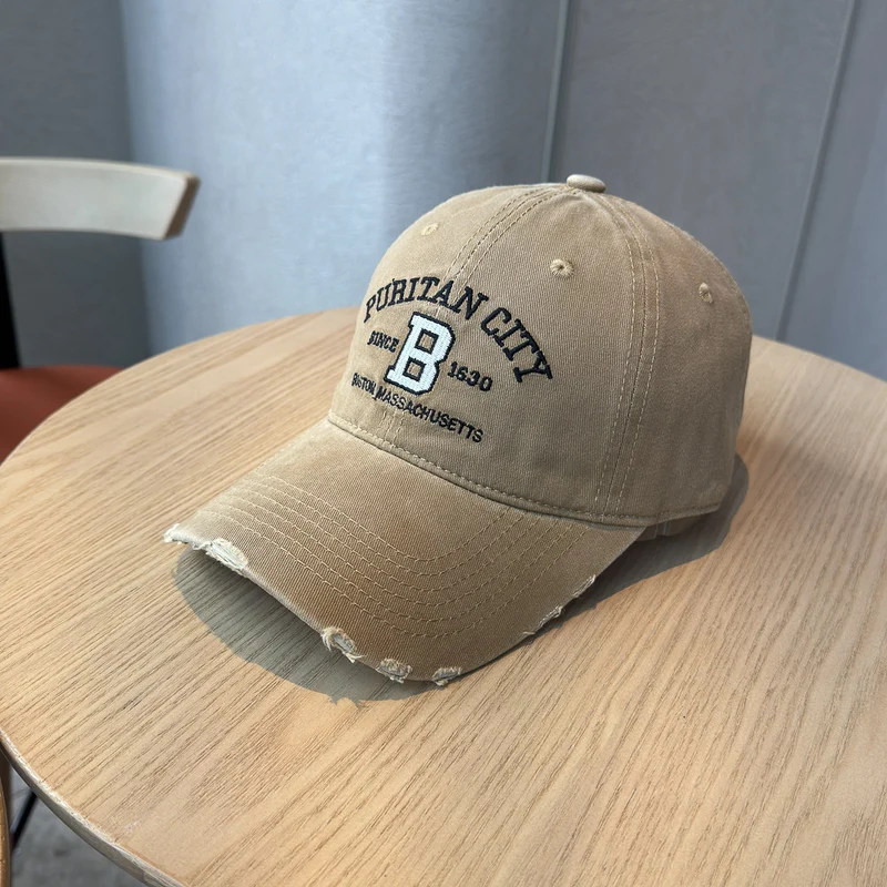 Herren Baumwoll-Baseballkappe im Used-Look Skanto 1784270269