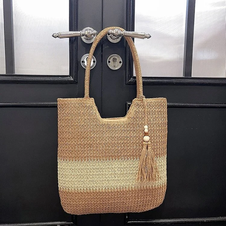 Geräumige Boho-Strandtasche Skanto