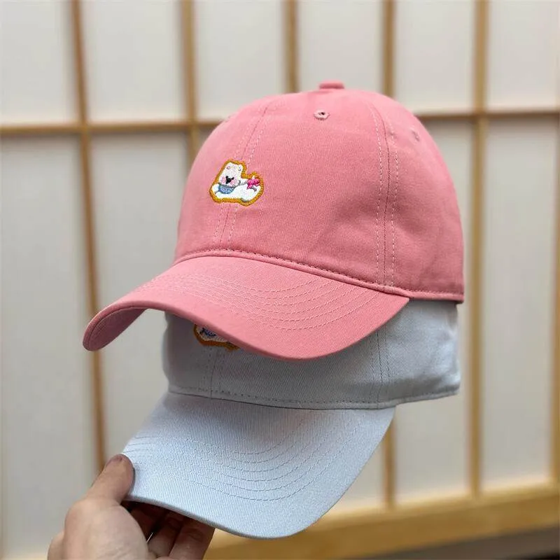 Bestickte Baseballkappe für Damen mit lustigem Charakter Skanto