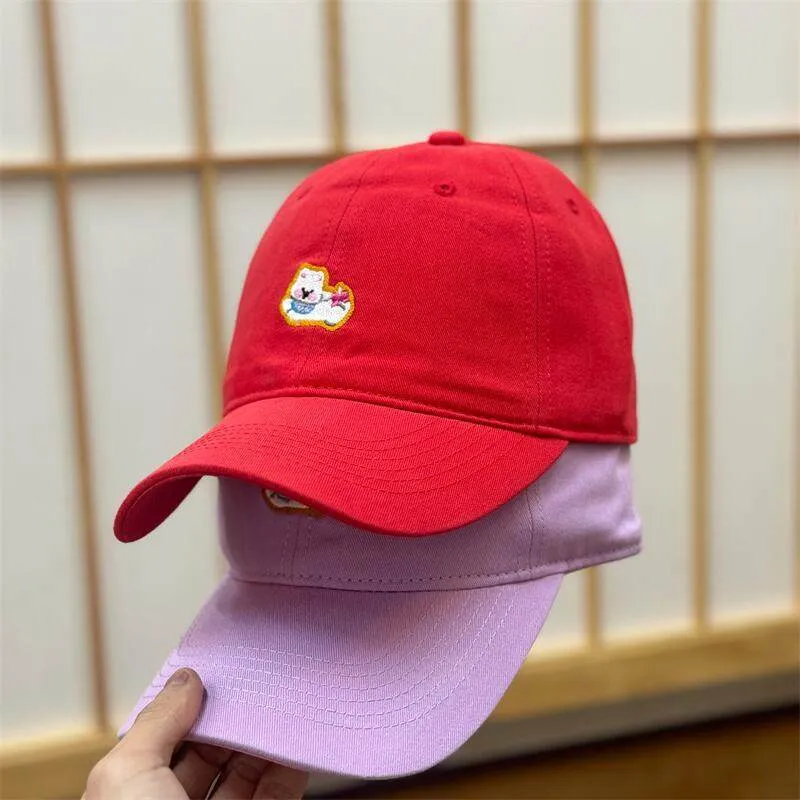 Bestickte Baseballkappe für Damen mit lustigem Charakter Skanto