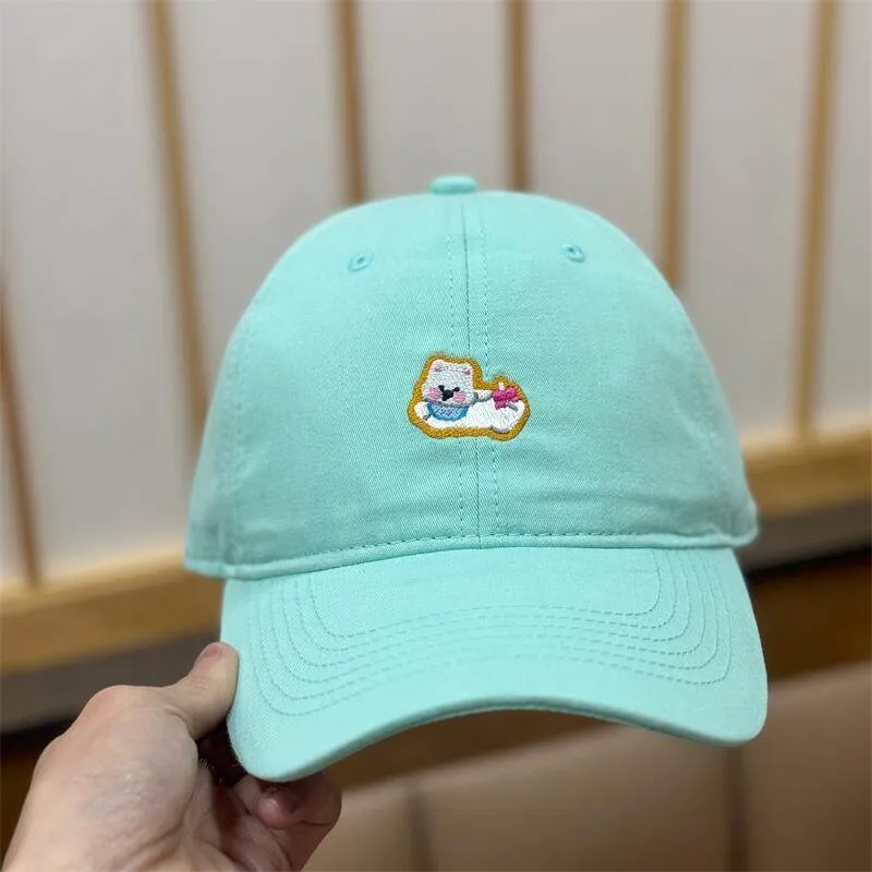 Bestickte Baseballkappe für Damen mit lustigem Charakter Skanto