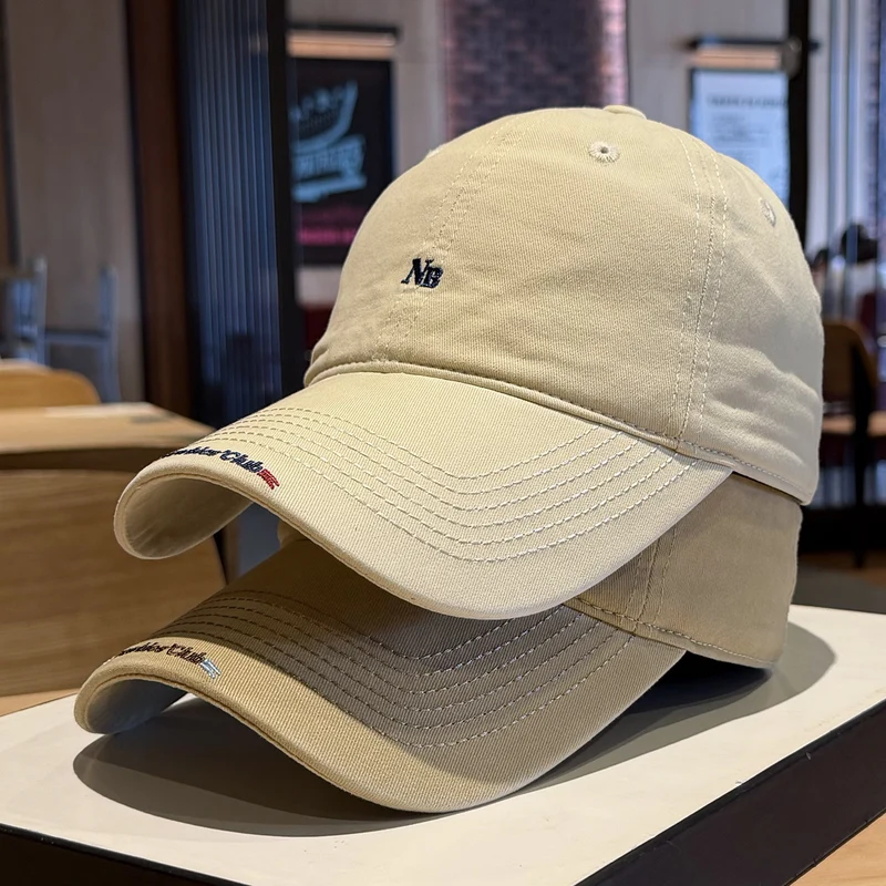 Herren lässige, verstellbare Baseballkappe im Used-Look Skanto