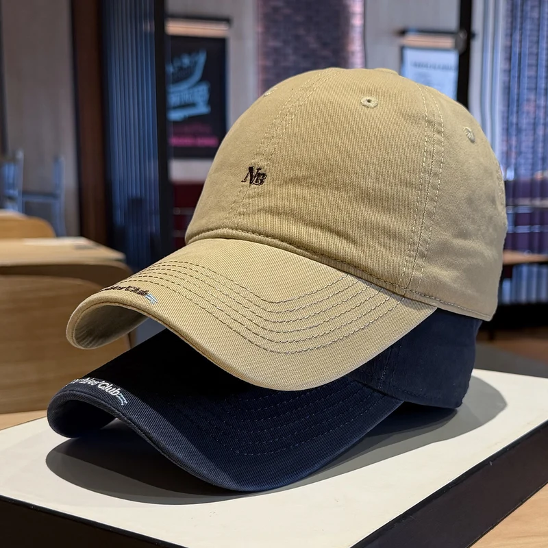 Herren lässige, verstellbare Baseballkappe im Used-Look Skanto