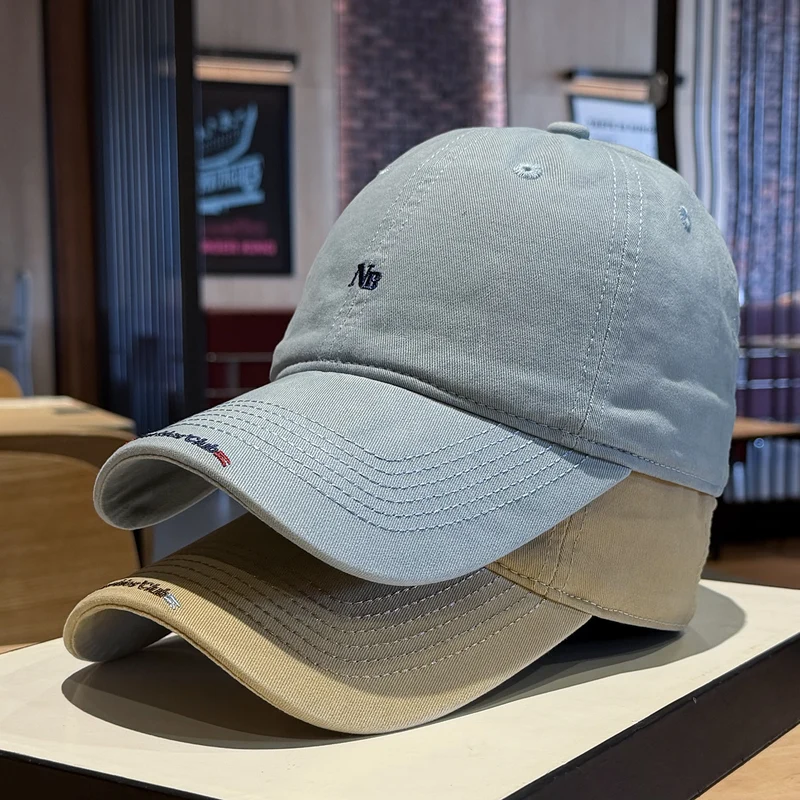 Herren lässige, verstellbare Baseballkappe im Used-Look Skanto