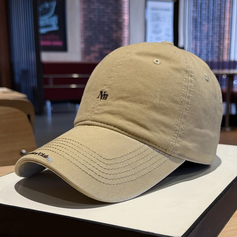Herren lässige, verstellbare Baseballkappe im Used-Look Skanto