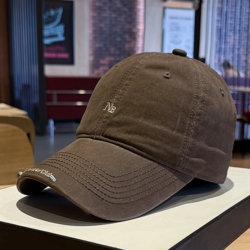 Herren lässige, verstellbare Baseballkappe im Used-Look Skanto