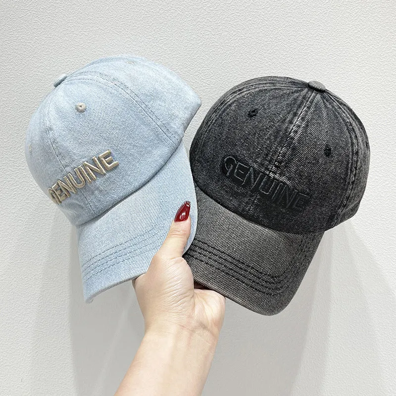 Denim-Baseballkappe für Herren Skanto
