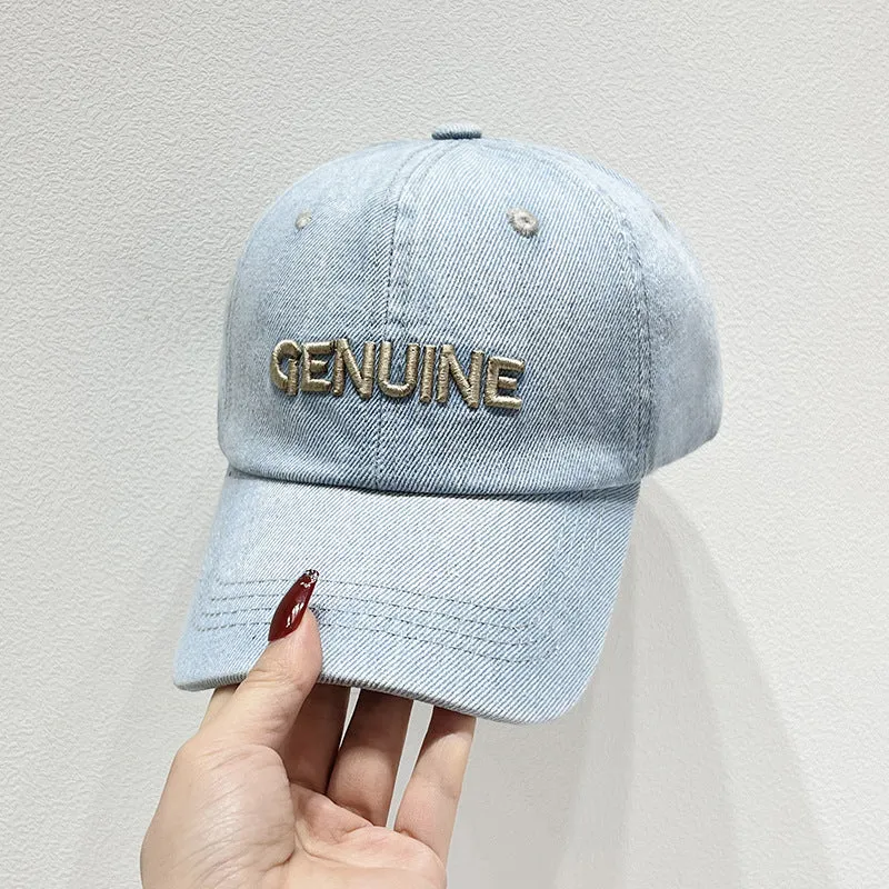 Denim-Baseballkappe für Herren Skanto