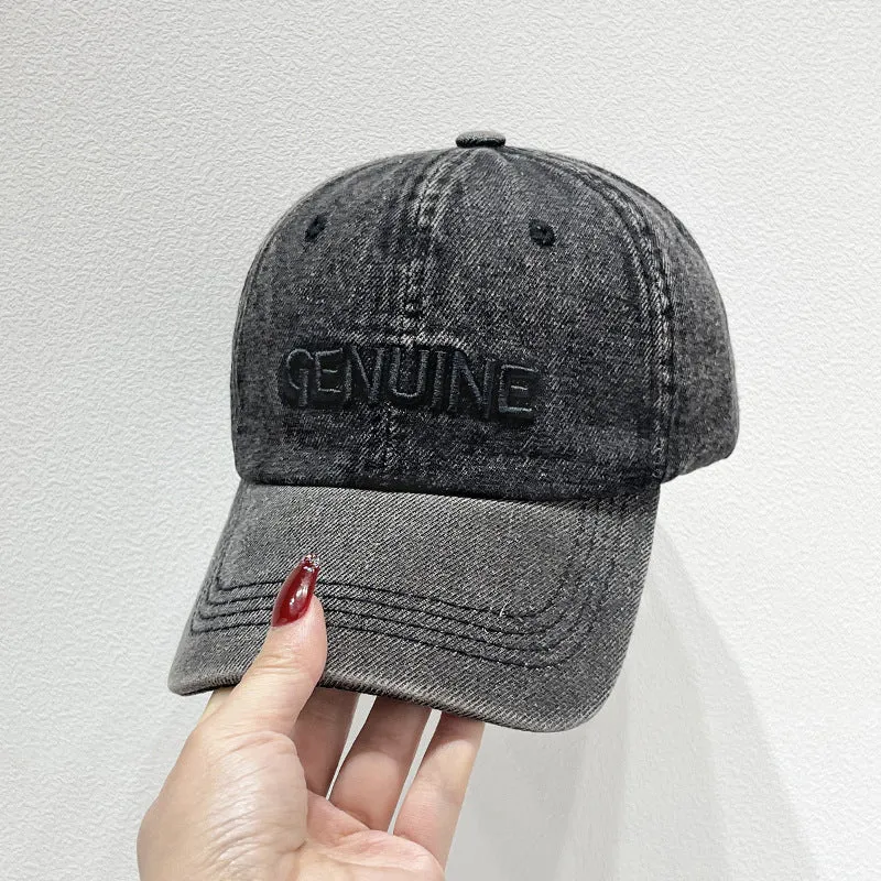 Denim-Baseballkappe für Herren Skanto