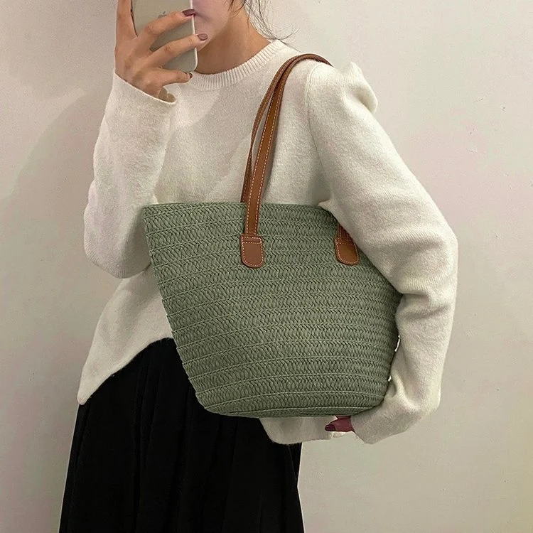 Designer-Tasche mit eleganten Kunstledergriffen Skanto