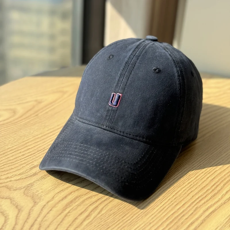Klassische bestickte Curved Baseballkappe für Herren Skanto