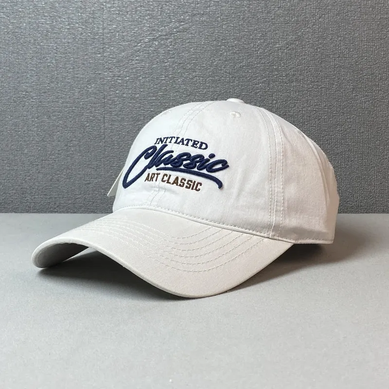 Klassische bestickte Baseballkappe für Herren Skanto