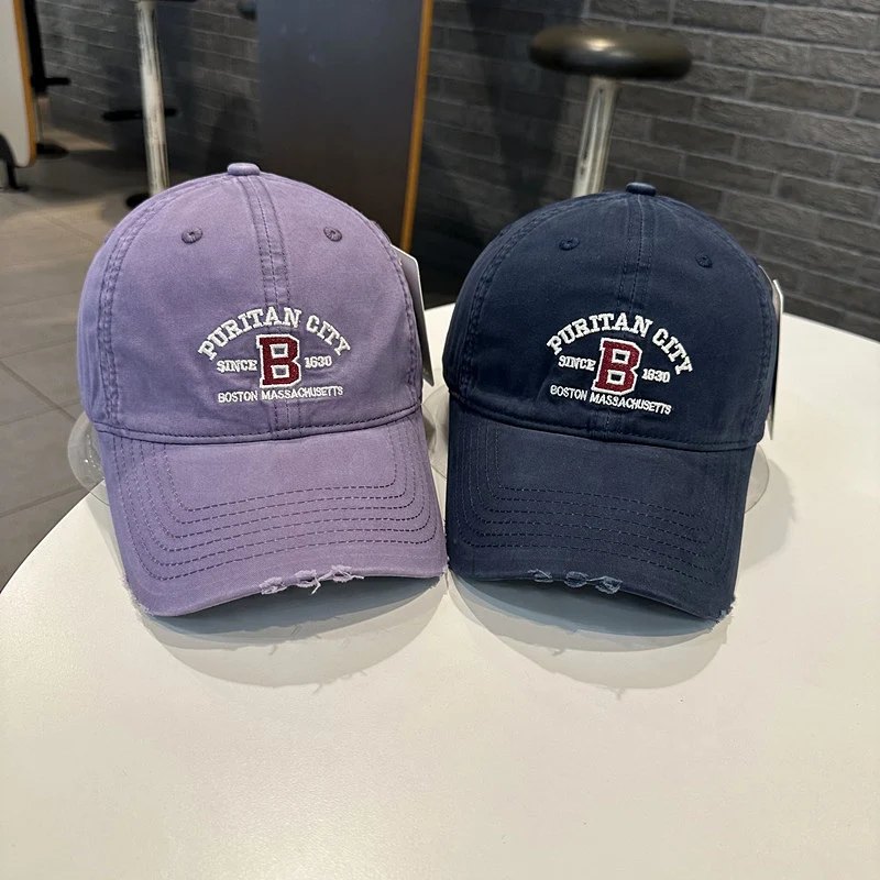 Vintage-inspirierte Bestickte Baseballkappe für Herren Skanto