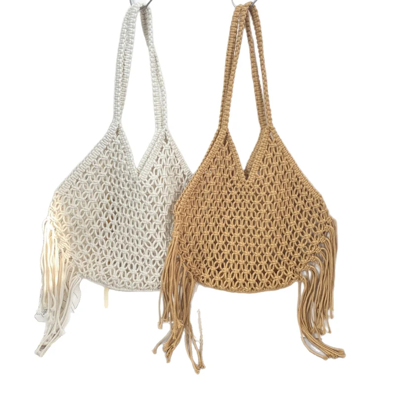 Trendige Makramee-Tasche Skanto
