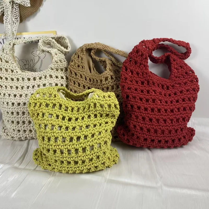 Handgemachte Netztasche Skanto