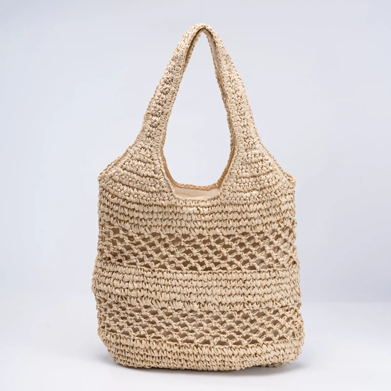 Handgewebte offene Strandtasche Skanto