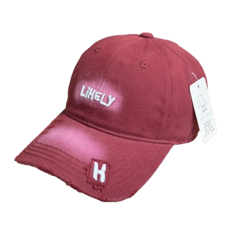 Damen bestickte Baseball Cap im Used-Look Skanto
