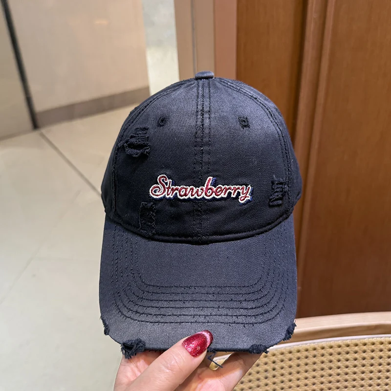Damen Baumwoll-Cap im Used-Look Skanto