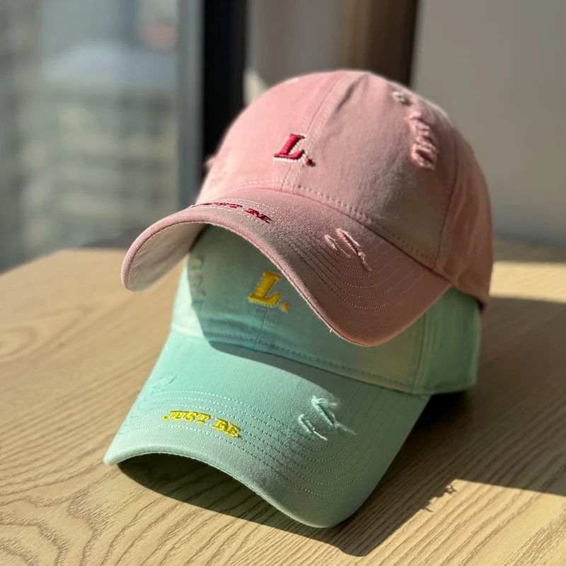 Damen Baseball Cap aus Baumwolle im Used-Look Skanto
