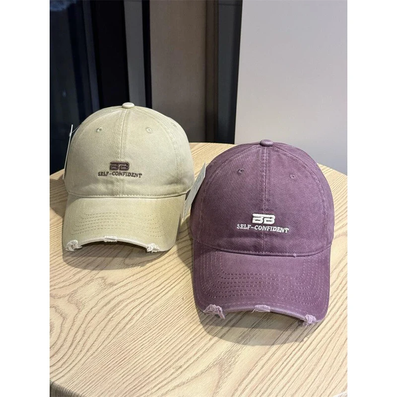 Vintage Distressed Baseballkappe für Herren Skanto