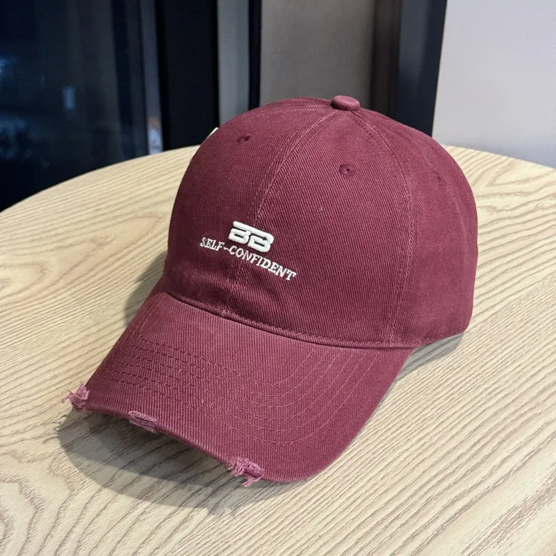 Vintage Distressed Baseballkappe für Herren Skanto