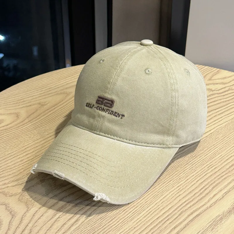 Vintage Distressed Baseballkappe für Herren Skanto