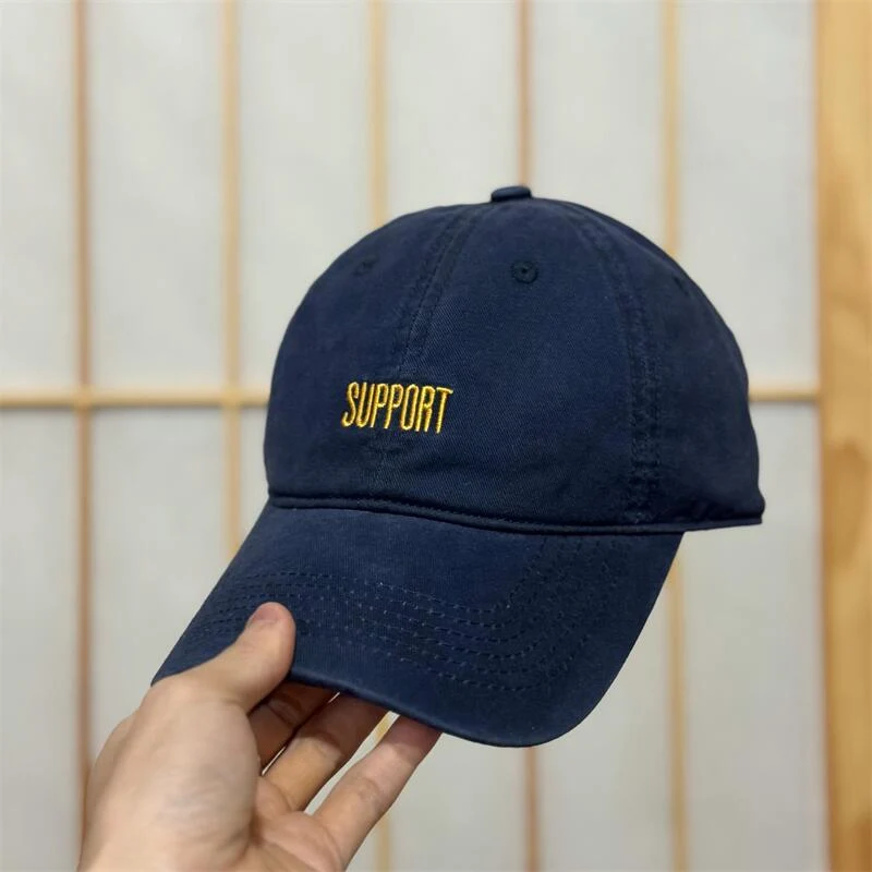 Herren Unterstützende bestickte Baumwoll-Baseballkappe Skanto