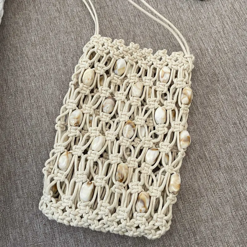 Makramee-Smartphone-Tasche Skanto