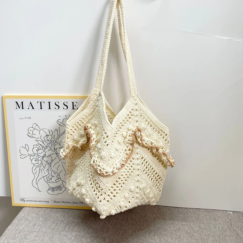 Handgemachte Makramee Tasche Skanto
