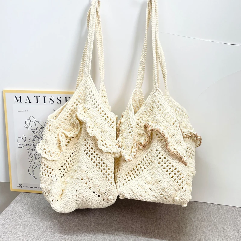 Handgemachte Makramee Tasche Skanto