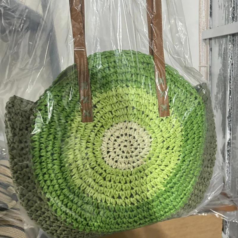 Trendige Strohtasche Skanto