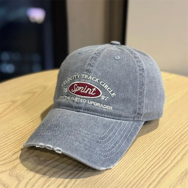 Lässige Herren-Baseballkappe Skanto im Vintage-Stil mit Stickerei