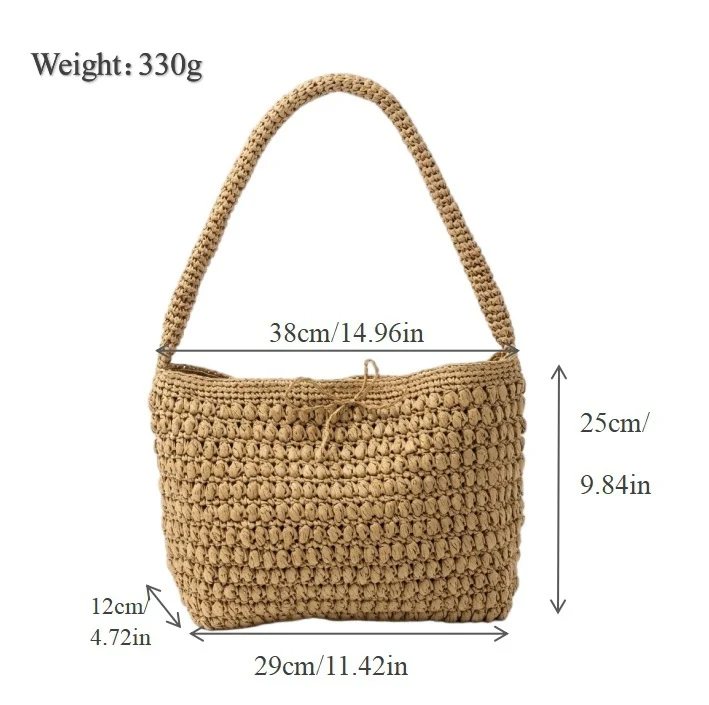 Designer-Makramee-Handtasche Skanto