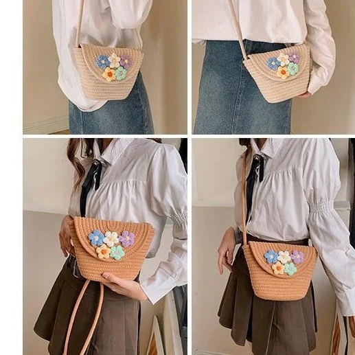 Handgemachte Blumentasche Skanto