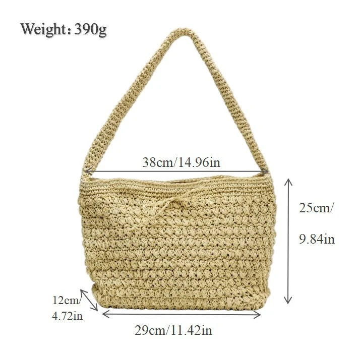 Handgewebte Strandtasche Skanto