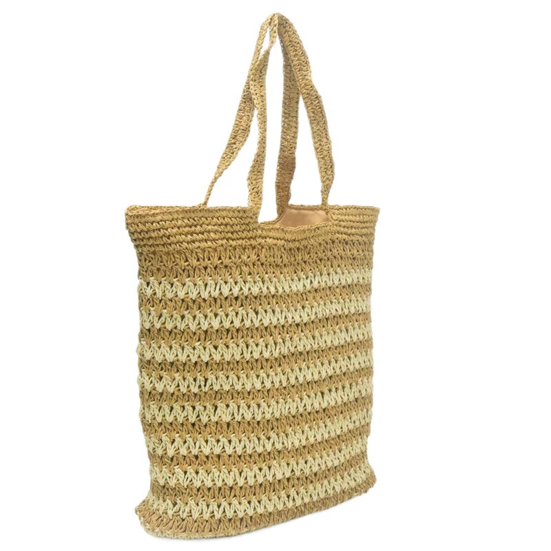 Geflochtene Strandtasche mit atmungsaktiver Struktur Skanto