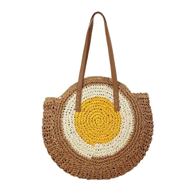 Geflochtene Rundtasche Skanto