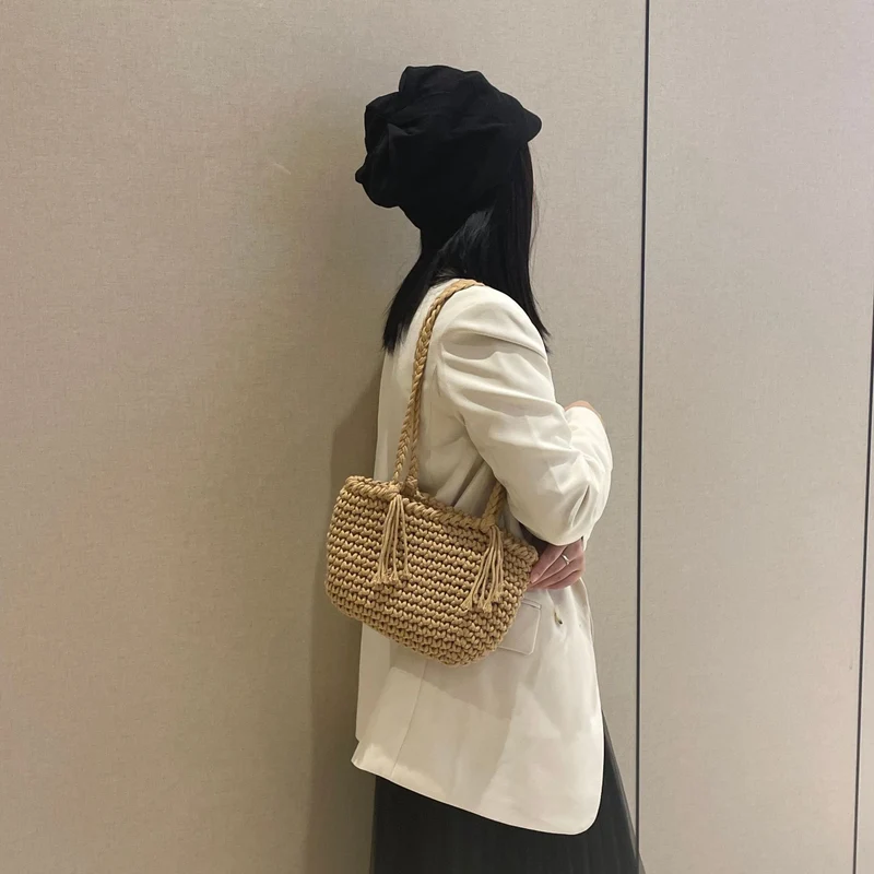 Handgeknüpfte Schultertasche Skanto