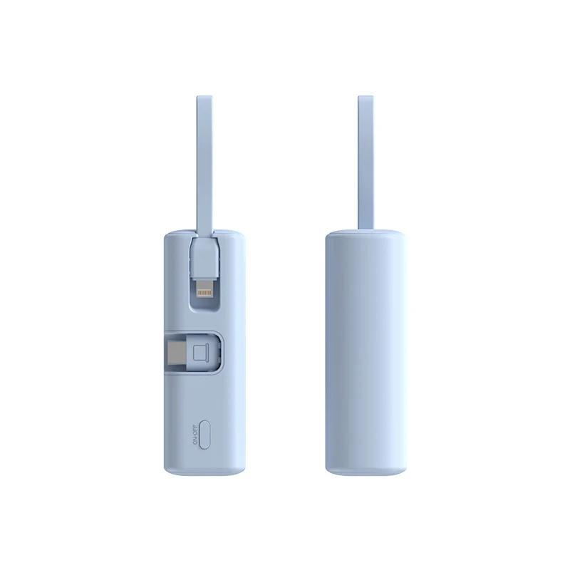 Tragbare Ladestation mit integriertem Kabel und hoher Ladegeschwindigkeit Skanto