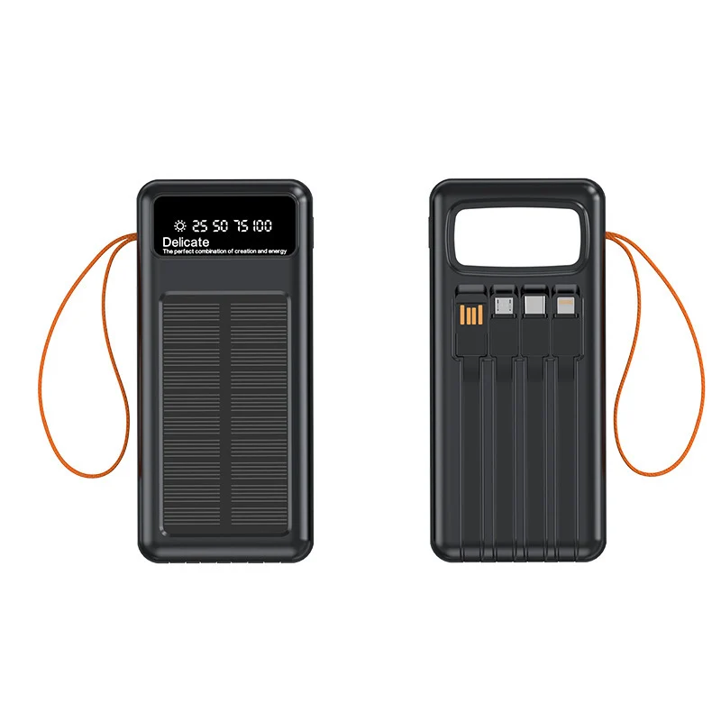 Tragbare Solar-Powerbank mit hoher Kapazität und smarter Ladetechnologie Skanto